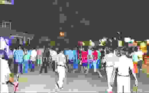 Mudipu tense after vigilante group targets college tour bus 1